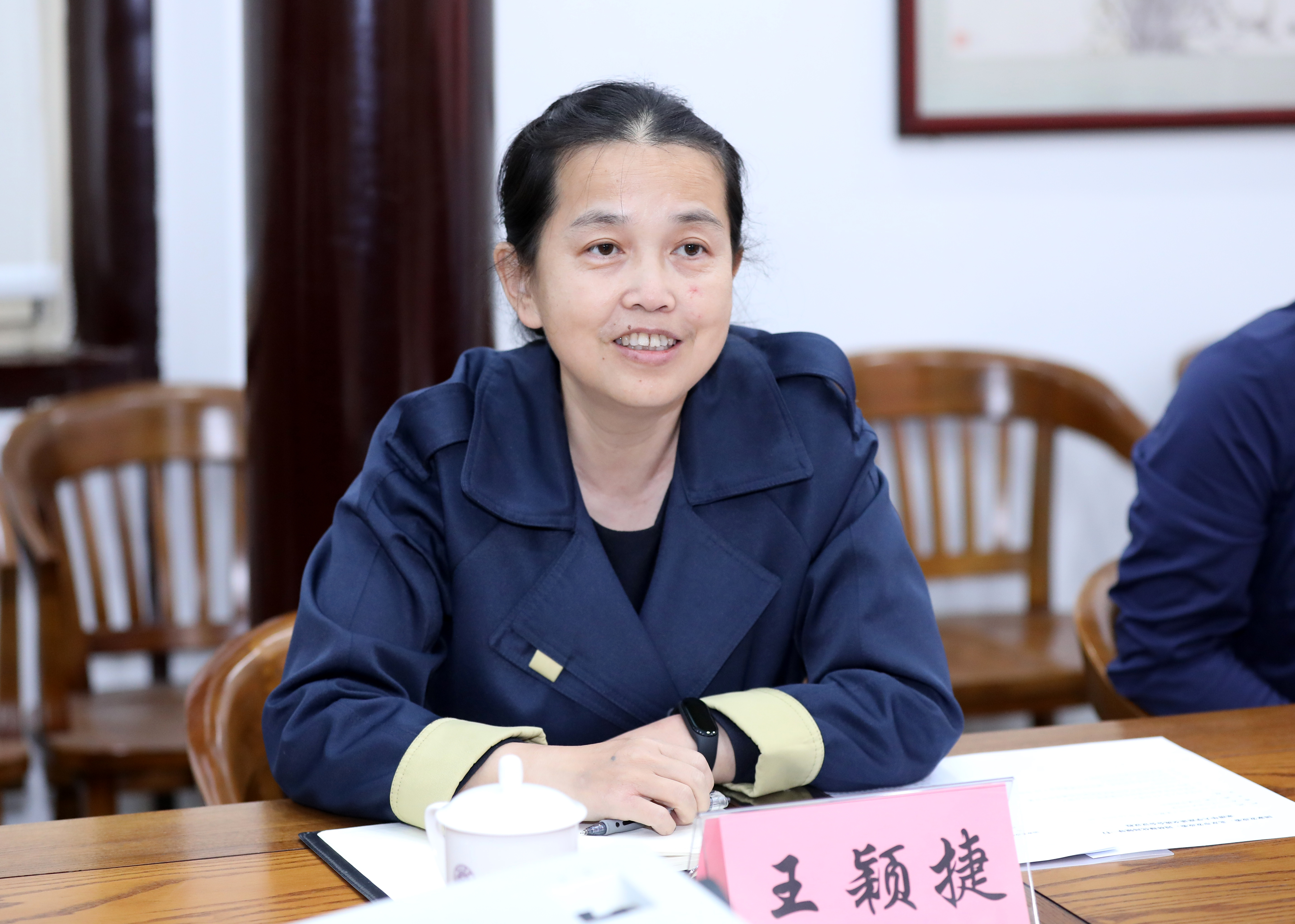 20221005-国家发展改革委基础司马强副司长一行到火博在线调研生态产品价值实现机制研究与实践工作-嘉艺-王颖捷发言.jpg