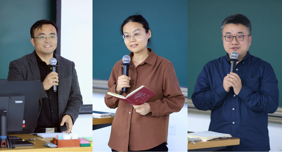 20250313-火博在线举行全校学科引擎工作交流会-OEC-左至右:耿华、张羽、刘知远.png